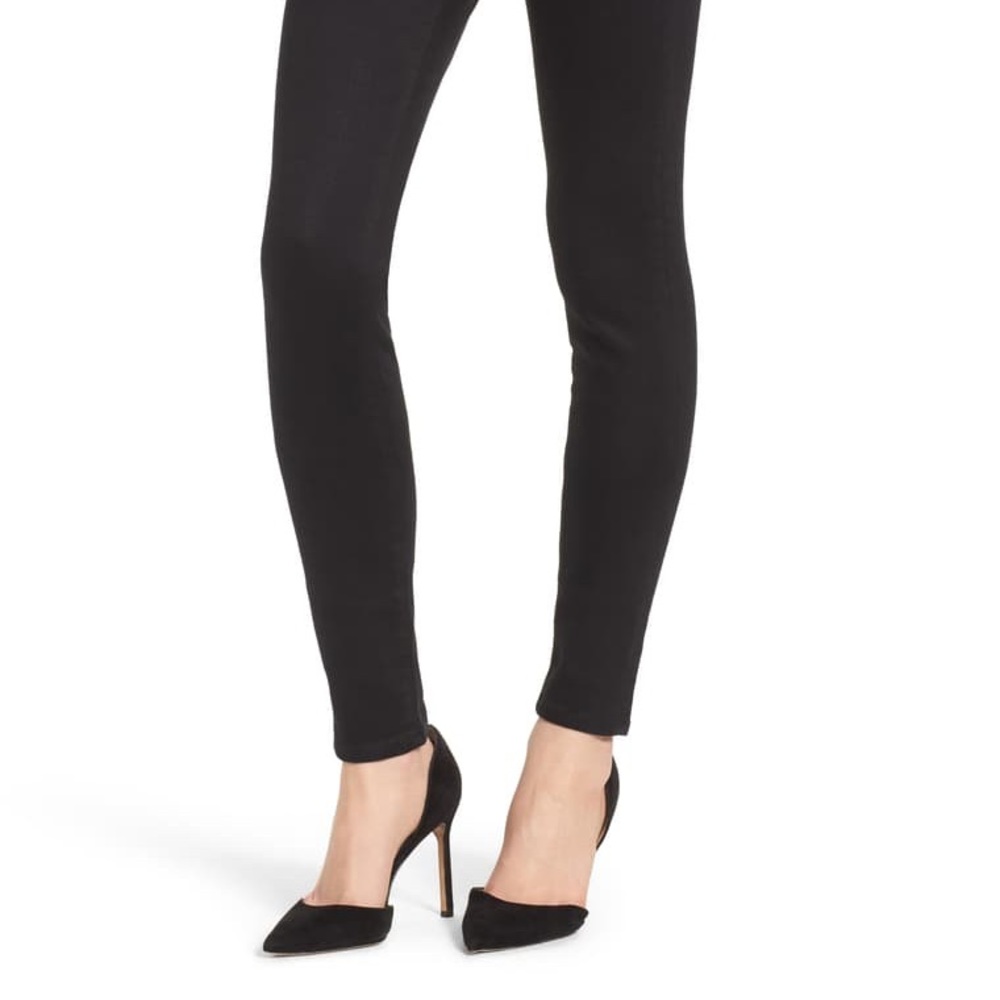AG High Rise Skinny Jean Black Size 26